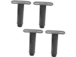Kallory Conjunto De 4 Pés Apoio Ajustáveis Para Móveis, Com Ampla Faixa De Altura, Para Cama, Sofá E Armário Duráveis