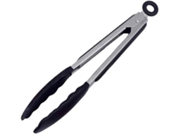Pinça De Silicone 23cm Para Churrasco, Pinça De Cozinha Antiaderente Para Salada, Pão E Servir