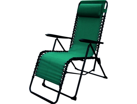 Cadeira  Verde (Metal e Poliéster - 26x65x108 cm)