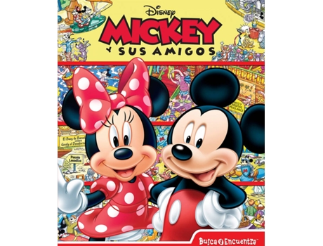 Livro Busca Y Encuentra Mickey Y Sus Amigos Lf de Mickey (Espanhol)