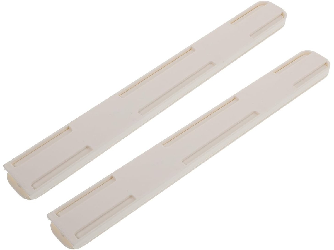 Trilho Deslizante Para Gavetas Yardenfun, Para Armários E Penteadeiras, Em Material Hips Branco, 1 Conjunto Com