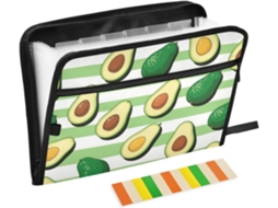 Pasta Suspensa Com 13 Bolsos, Tamanho A4 E Carta, Com Fecho De Zíper, Ideal Escola, Casa, Escritório E Sala De Aula