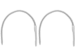 Conjunto De 2 Escovas Flexíveis Aço Inoxidável Para Desentupir Ralos, Ideais Para Limpeza E Manutenção Eficazes De