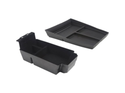 2 Caixas de Armazenamento para X Trail Xtrail 2022: Organizador de Console Central, Bandeja, Apoio de Braço e Gaveta, Slowmoose