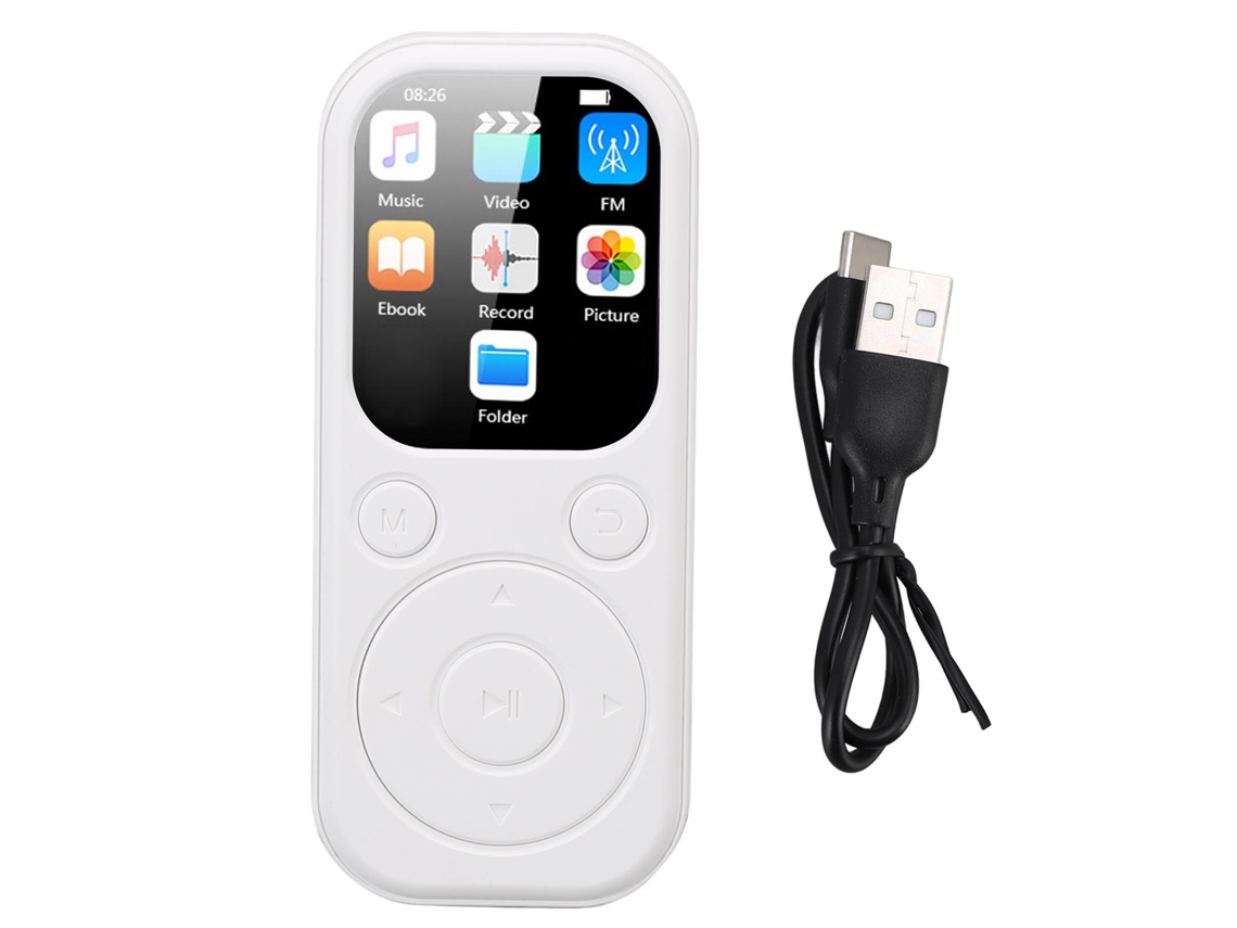 Reprodutor Mp3 EOOCOO (função de Gravação Bluetooth 5.4)