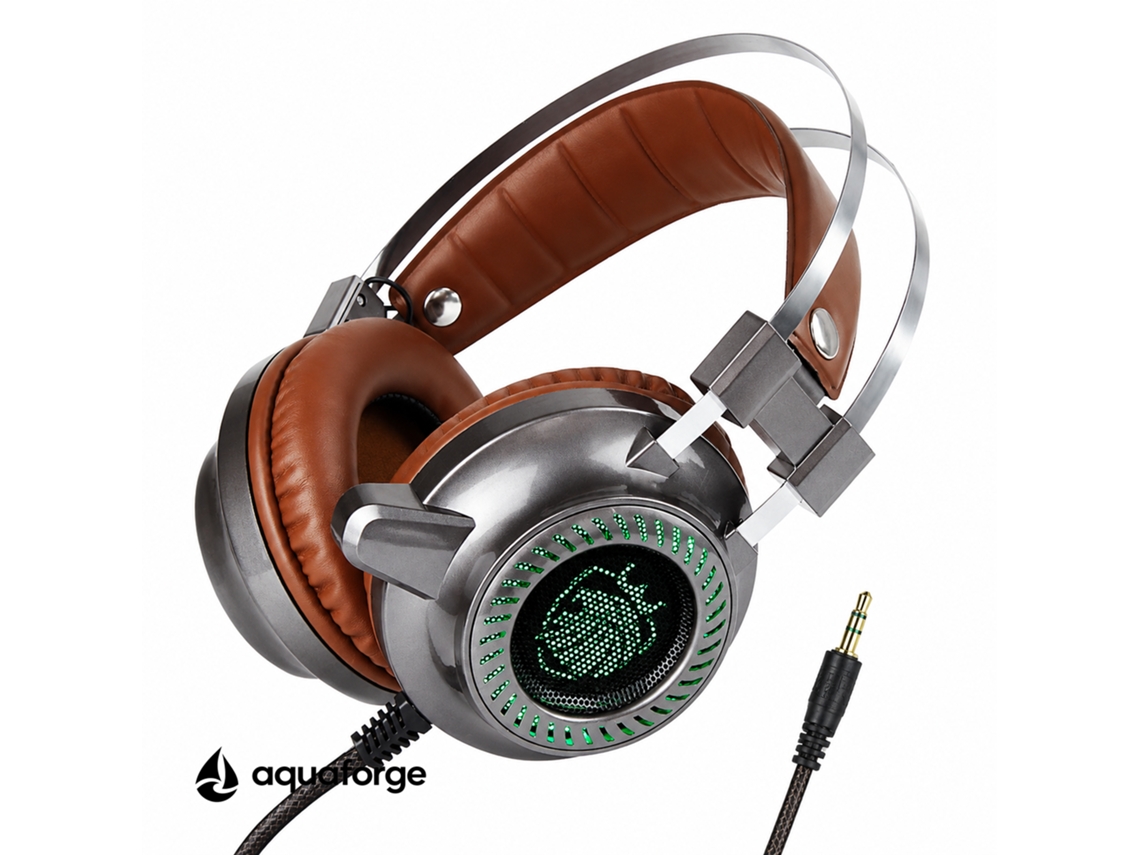 Headset Gaming Com Microfone Led 3,5 Mm