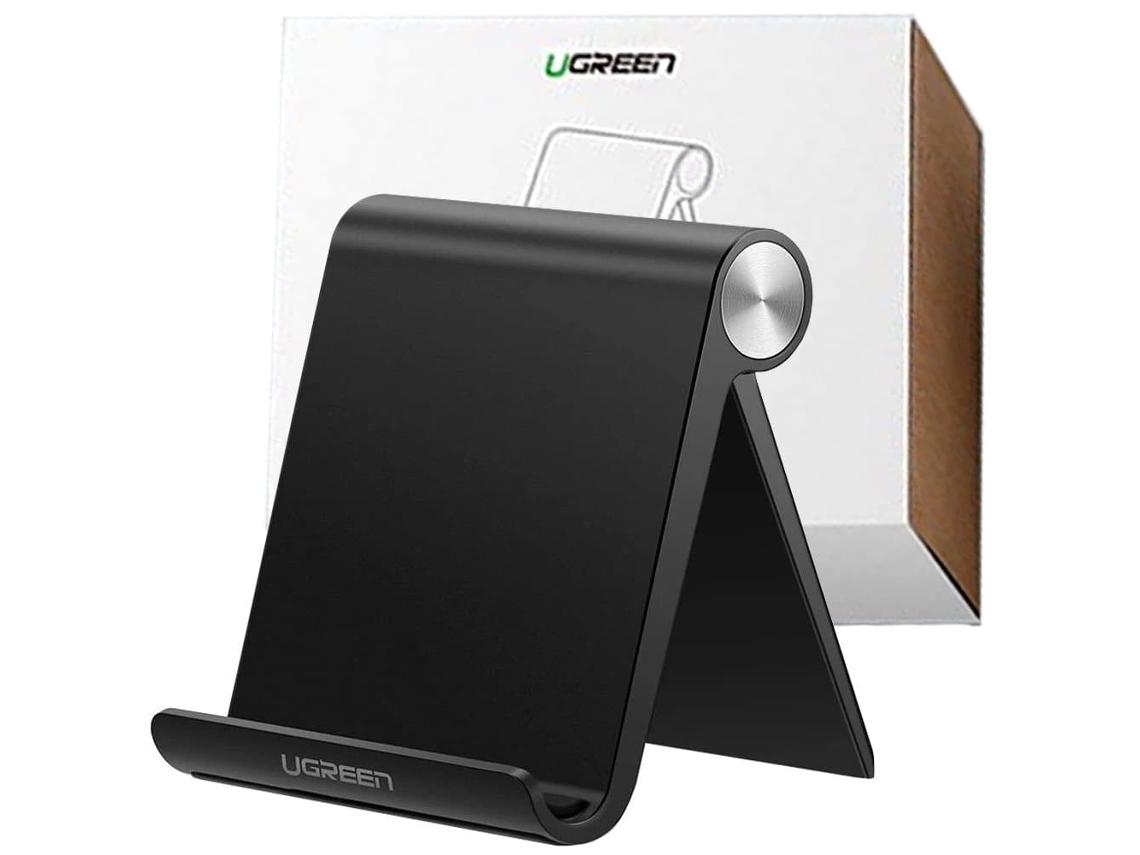 Suporte De Mesa Para Telefone Ungreen Preto (50747)-aquaforge