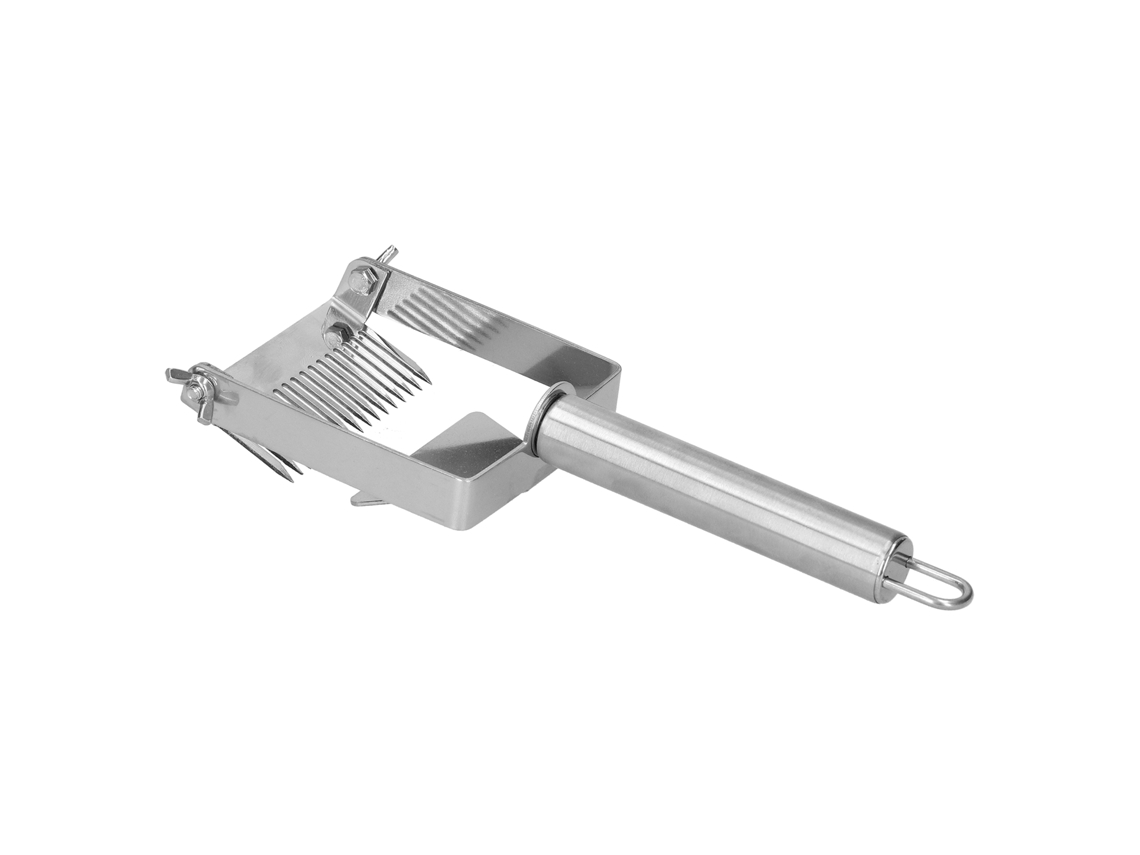 Ferramenta de Apicultura Primerox, garfo de descapsular mel, 17 dentes, aço inox