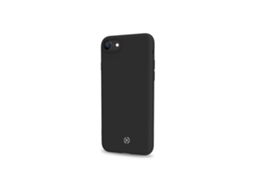 Capa para iPhone SE/8/7 CELLY Pele Sintética Preto