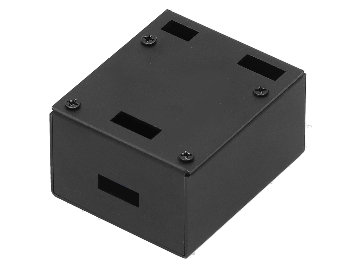 Caixa De Chassis De Amplificador De Potência Em Alumínio Wt300