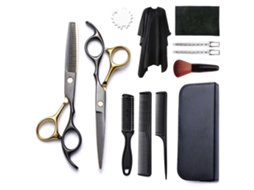 Kit De Tesoura De Corte Cabelo, 12pcs Ferramenta Profissional Para Corte De Cabelo, Para Cabeleireiros E Uso Doméstico Cuich