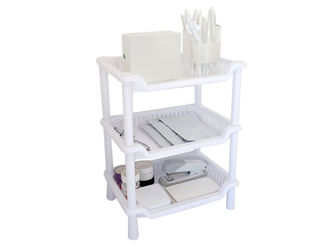 Rack de Armazenamento para Bolsas com Divisões e MARCA