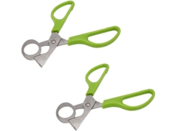 Tesoura de cozinha para abrir codornas de aço inoxidável Slowmoose (pacote com 2)