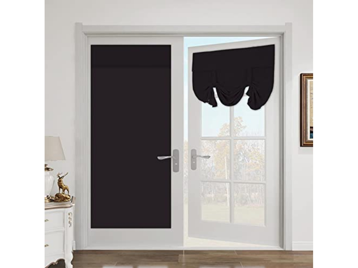 Cortinas Blackout Para Portas E Janelas Com Velcro, Cortinas Térmicas, Isolamento, Decoração E Proteção De Privacidade, 2 Peças