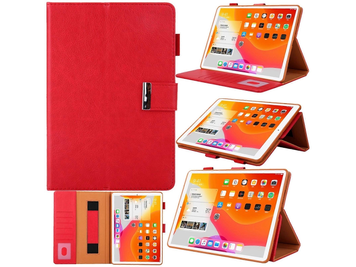 Capa De Couro Inteligente Para Tablet Com Fecho De Fivela E Sistema Antideformação Para Ipad Mini 6 / Mini 2024.