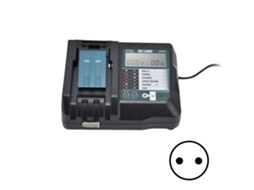 Carregador de bateria de íon-lítio com múltiplas proteções, resistente à corrosão e com USB para DC18ra 100-240veu