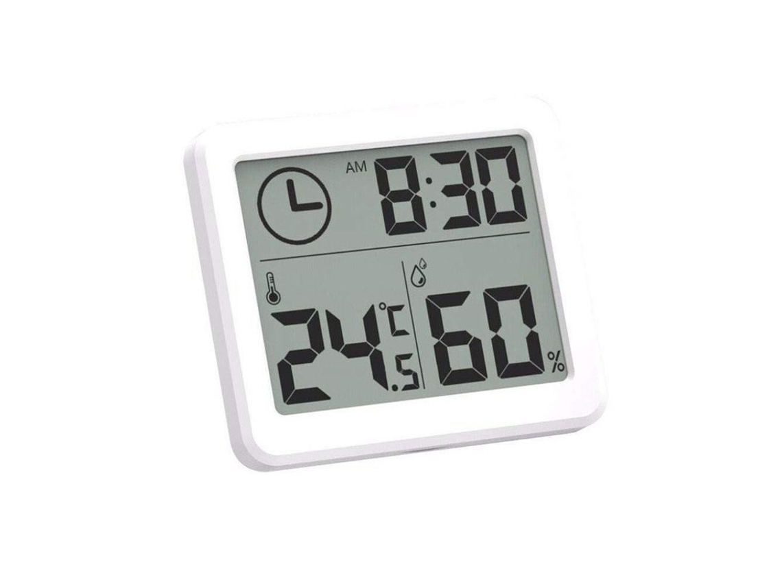 Termômetro Higrômetro Interno Linjou, Mini Lcd Com Emoji, Monitor De Temperatura E Umidade Para Casa
