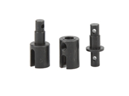 Conjunto de Outdrive Central de Aço para Losi Baja Rey 1/10 e Hammer Rey U4, Peça de Upgrade Preto S/MARCA