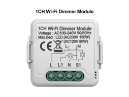 Módulo Interruptor Dimmer Inteligente 10A Wifi
