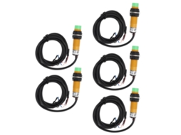 5pcs Sensor Indutivo de Proximidade Npn 6‑36Vdc Chave Sensor de Aproximação Industrial