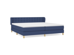 Box Spring Bed, Box Spring Beds Vidaxl Azul Tecido (200 X 200 Cm)
