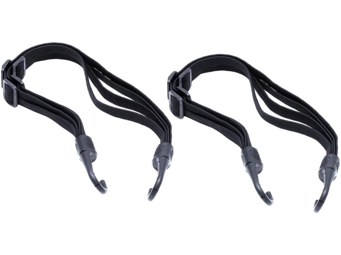Conjunto De 2 Cintas Elásticas Hemobllo Com Gancho Bagagem, Bicicleta, Motocicleta E Capacete Corda De Fixação