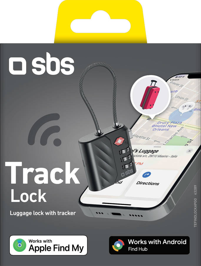 Localizador SBS My Lock (1 Unidade - Preto)