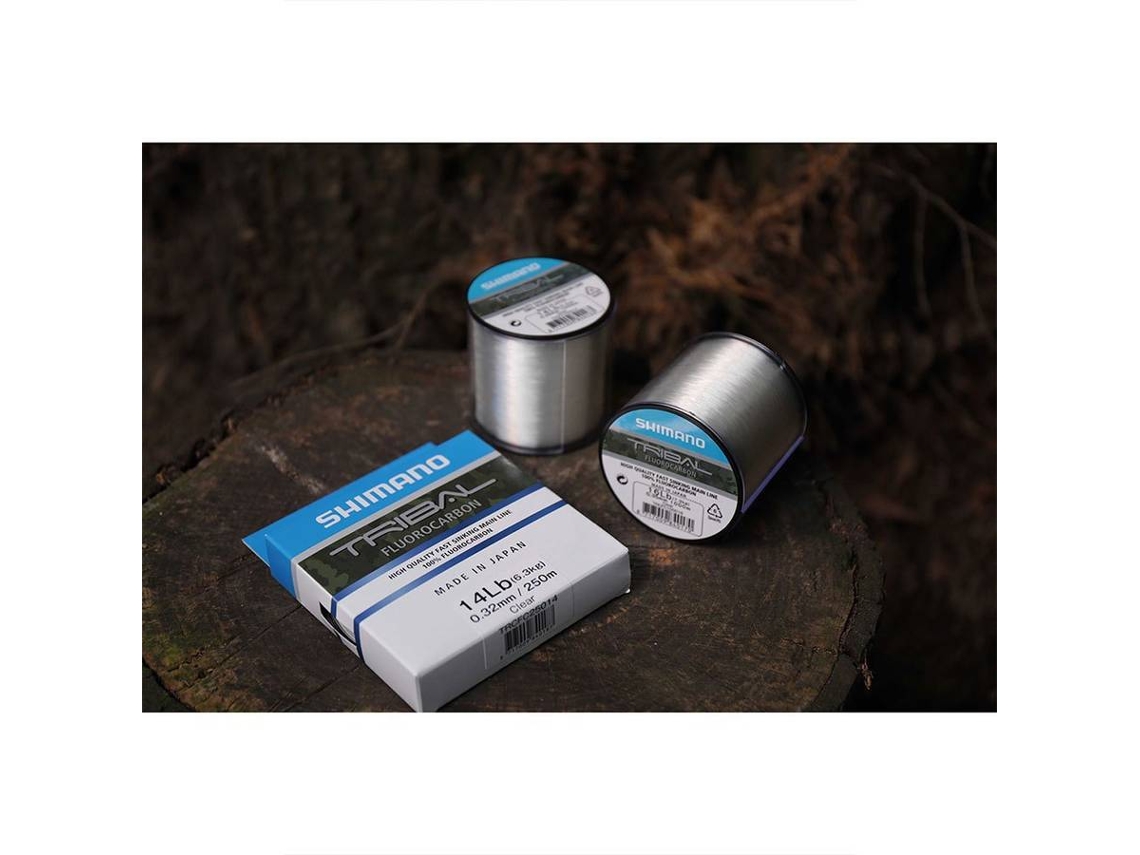 Linha de Pesca de fluorcarbono SHIMANO Tribal Carp Fluorocarbon (0.320 mm - 0,40 mm)