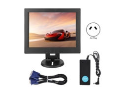 Monitor LCD 12 Polegadas VGA Resolução 1024x768 EOOCOO