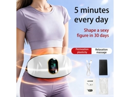 Massageador Multifuncional Portátil para Abdômen e Pernas Apenas 5 Minutos por Dia o Companheiro Ideal para Mulheres no Pós parto, Compac STELASPLEN