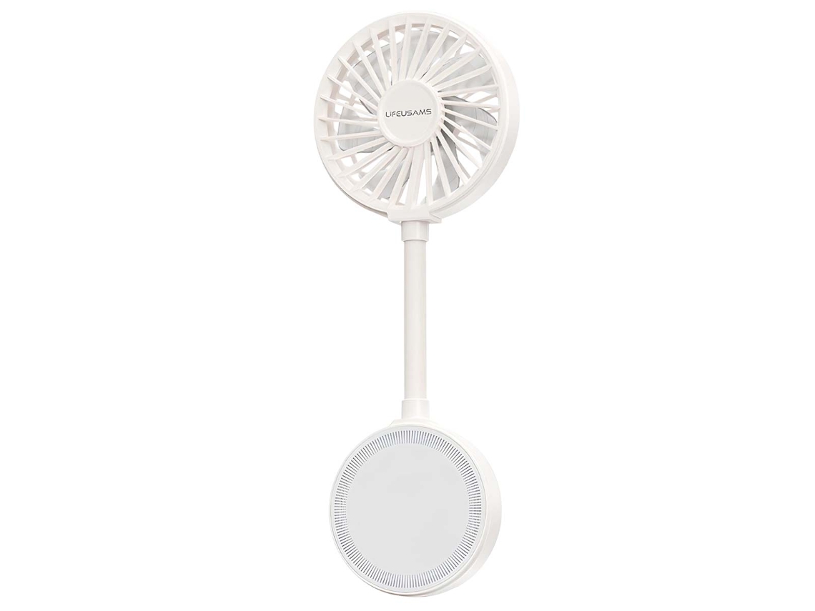 Ventilador Portátil 3 Velocidades com Fixação Magnética e Suporte USAMS