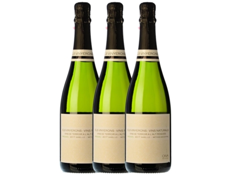 Espumante ELS VINYERONS Els Vinyerons Pregadéu Ancestral Xarel·Lo Brut Penedès (0.75 L - 3 unidades)