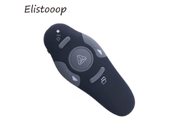 Elisoop Estilo Ponteiro Laser Vermelho Sem Fio, 2.4 Ghz, Apresentação Powerpoint, Controle Remoto Usb Rf