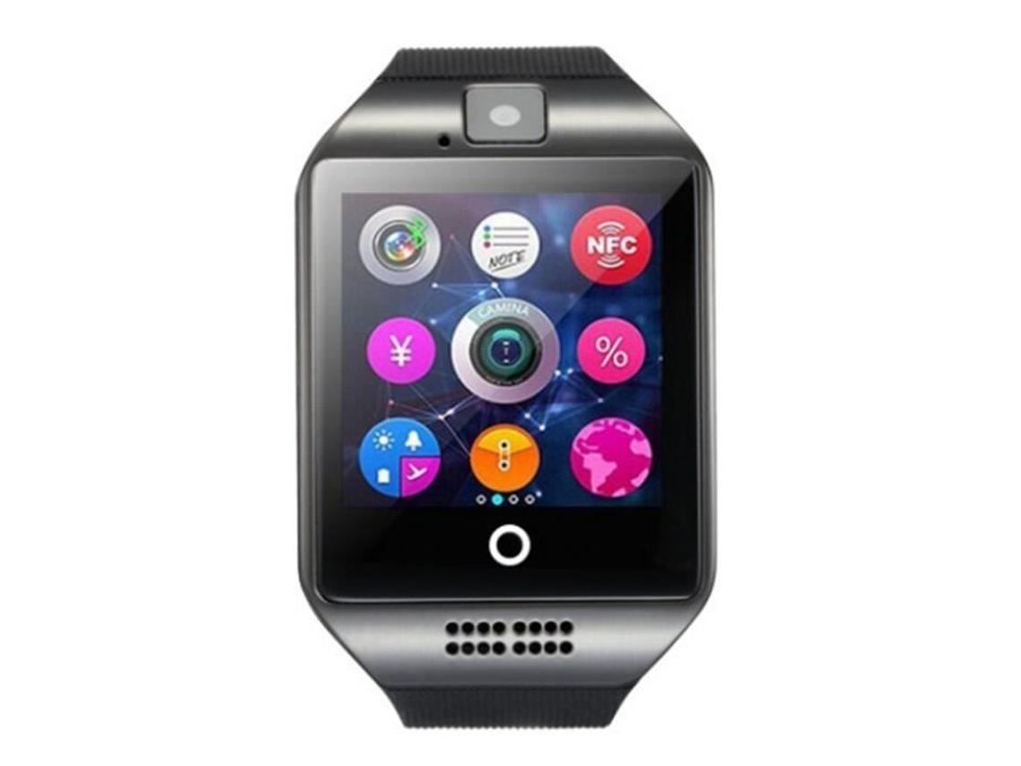Q18 Relógio Inteligente Preto