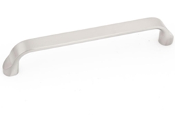 Puxador De Metal Para Aparador Aexit Hardware, Com 14cm De Comprimento E Fixação Por Parafuso