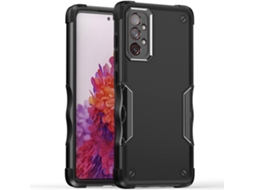 Capa Armadura Militar Proteção Híbrida para Samsung Galaxy A73 5G HONGWE. Anti-Choque Rígida Resistente Preto