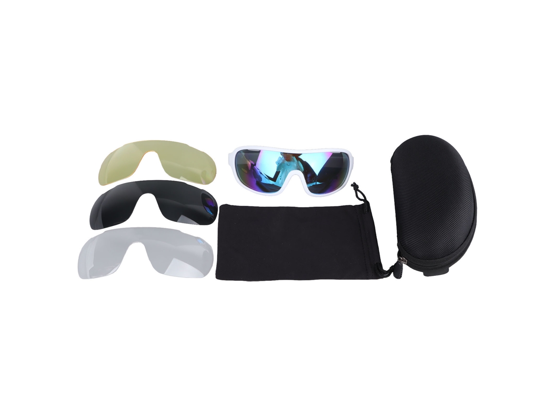 Gafas de Ciclismo com 3 Lentes Marco Completo para Ciclismo ao Ar Livre S/MARCA