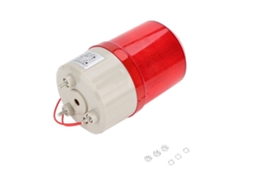 Luz De Aviso Led Vermelha 220v Sistema De Alarme Acústico-óptico Luz Rotativa Emergência Strobe