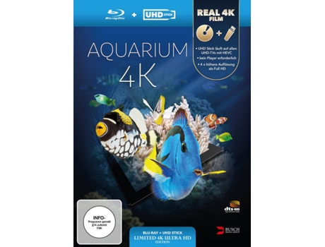Blu-Ray 4K Aquarium 4K - Limited Edition