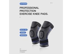 Joelheira Business com Design de Silicone, Elástica, Macia, Respirável para Atividades ao Ar Livre | S/MARCA