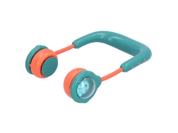 Ventilador Portátil Mini Usb para Pescoço Infantil Verde