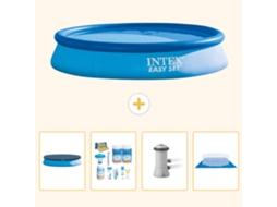 Intex Piscina Easy Set Redonda - 366x76 Cm - 5-peças Scb1