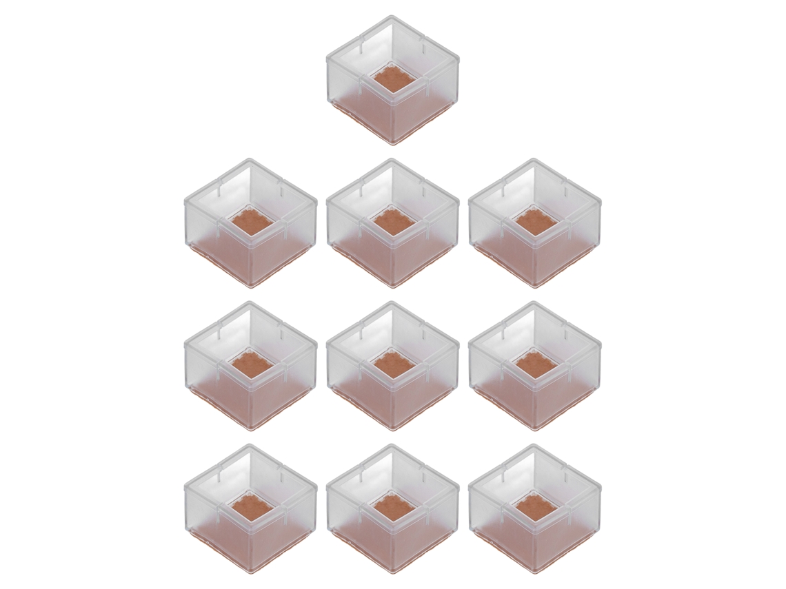 Protetor de Pé de Móvel Borracha 10pcs Primerox | S/MARCA