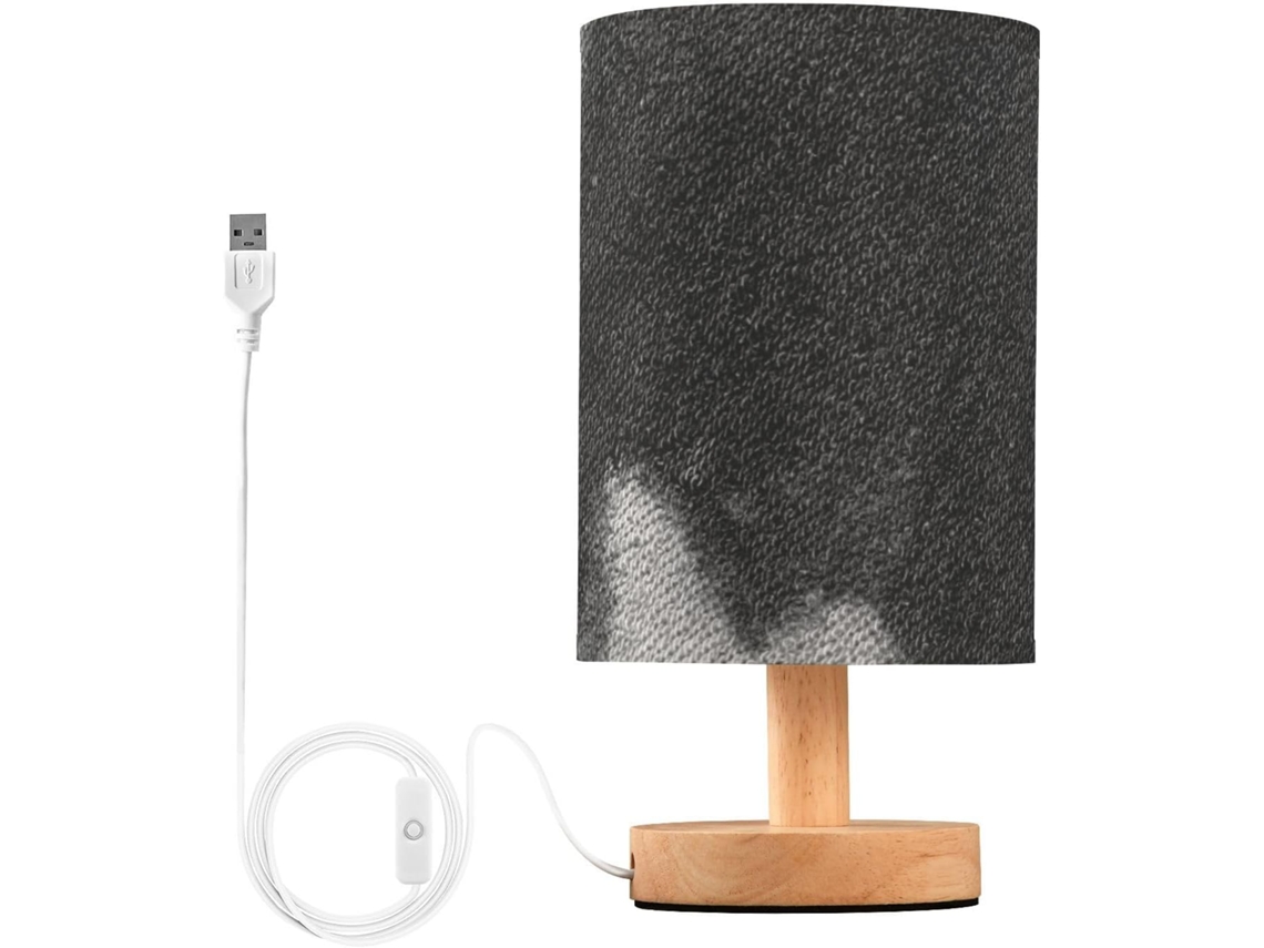 Abajures Kll Para Quarto Luz Quente Estampa Tie Dye