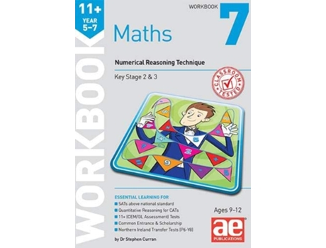 Livro 11 Maths Year 5-7 Workbook 7 de Dr Stephen C Curran (Inglês)