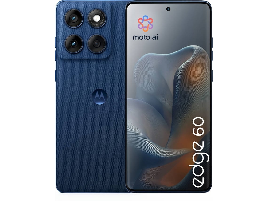 Smartphone MOTOROLA Edge 60 (Outlet Caixa Aberta - 6.67'' - 8 GB - 512 GB - Azul)