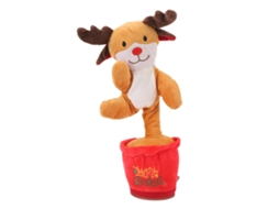 Mali brinquedo Dançante Falante Imitador Repete o Que Diz Canta Luzes Led Presente Natal