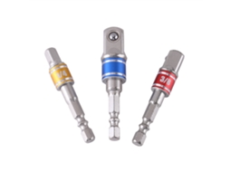 3 Peças Barra De Extensão Adaptador De Parafusadeira Elétrica, Ponta Hexagonal 1/4 Polegada, Conector De Soquete