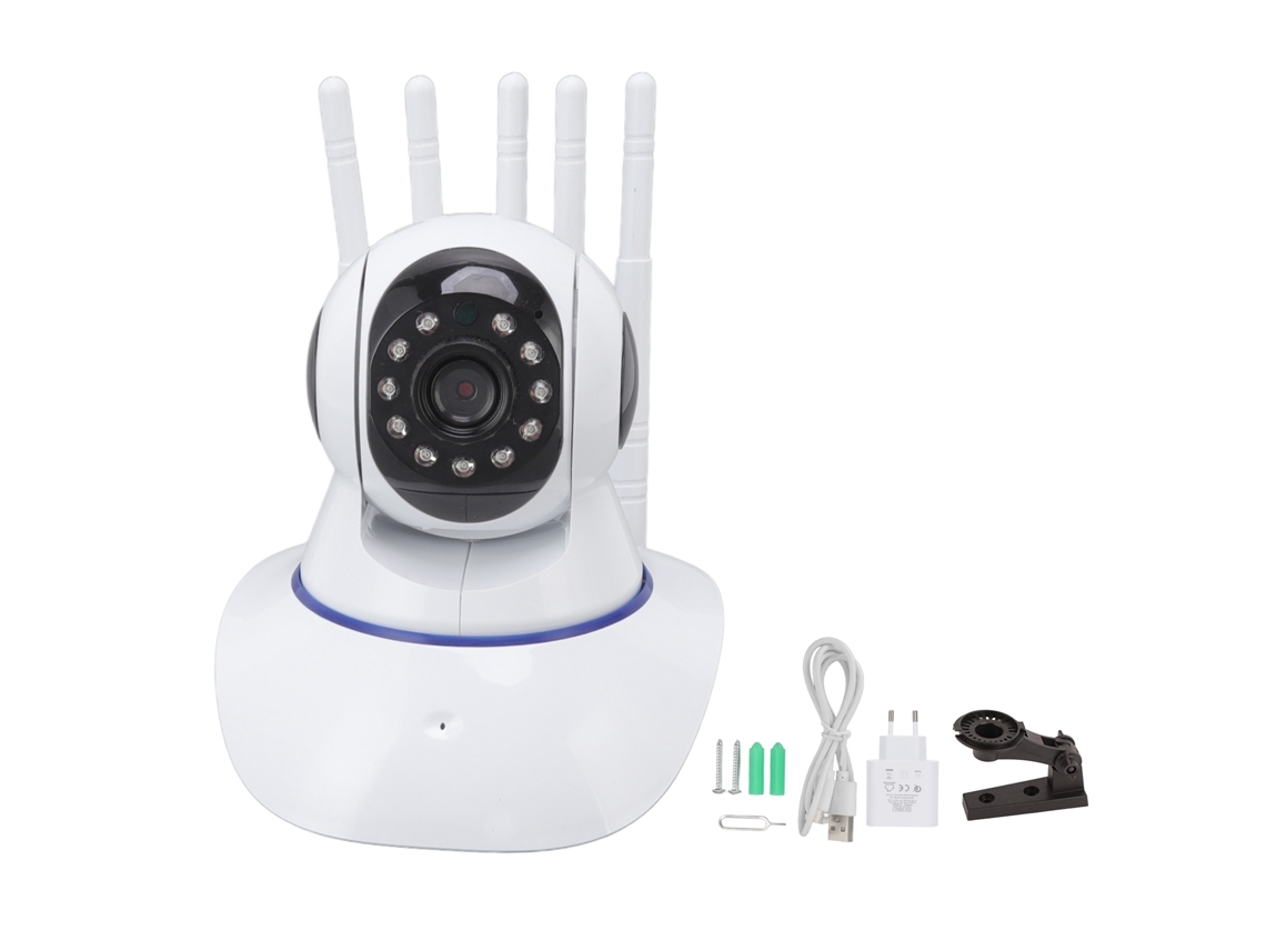Câmera Wifi Sem Fio Hd 2.4g Com Detecção De Movimento