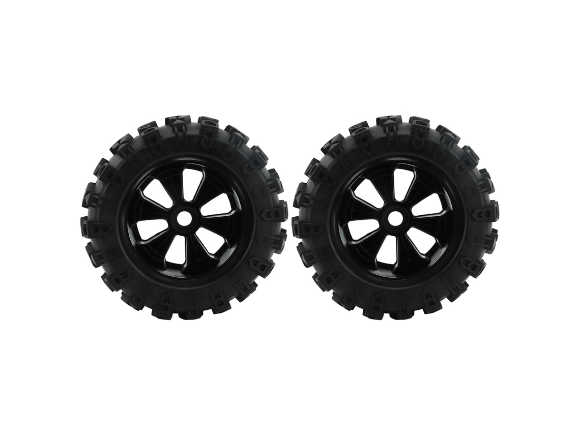 Mali pneus de Borracha para Carro Rc 2 Peças Aro 170mm com Alto Aderência para Zd Racing 1/8